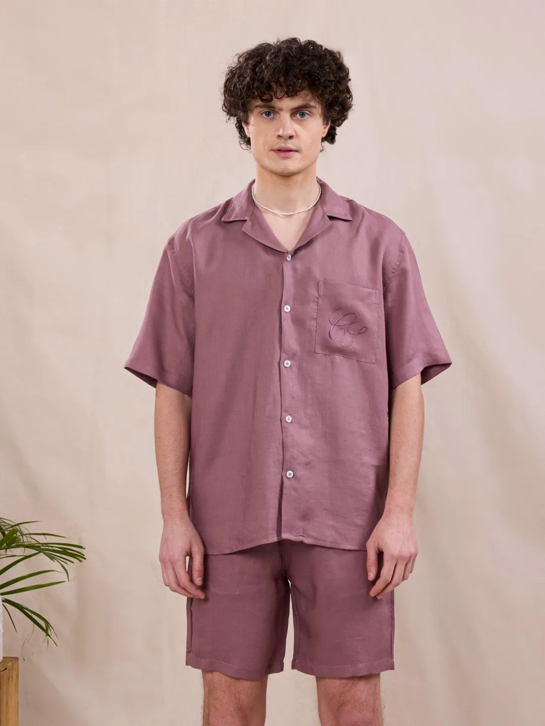 Pink Half Sleeve Shirt