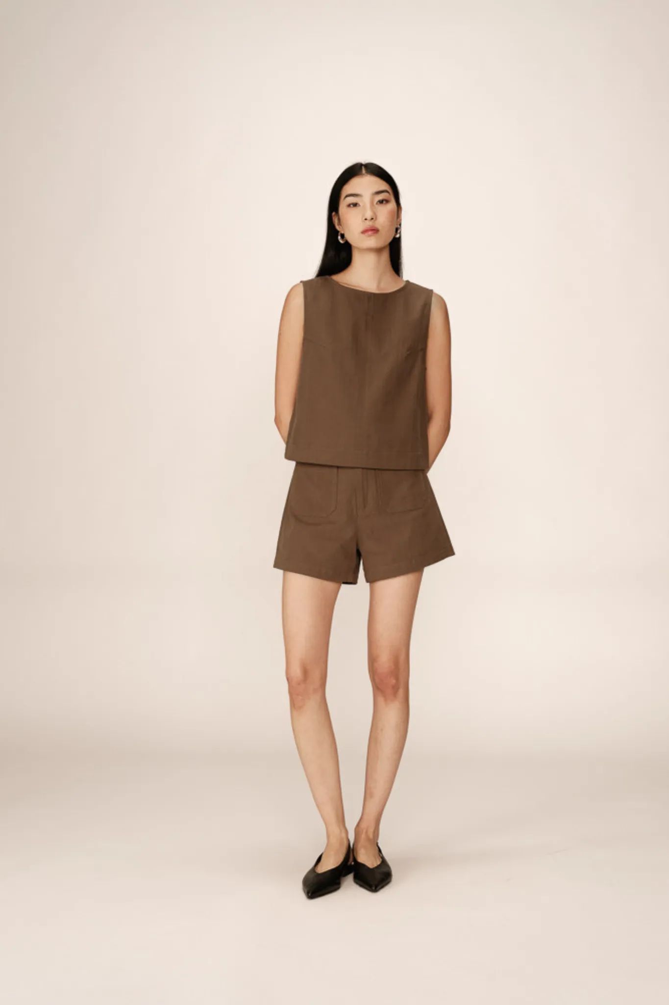PINO SHORTS - KHAKI