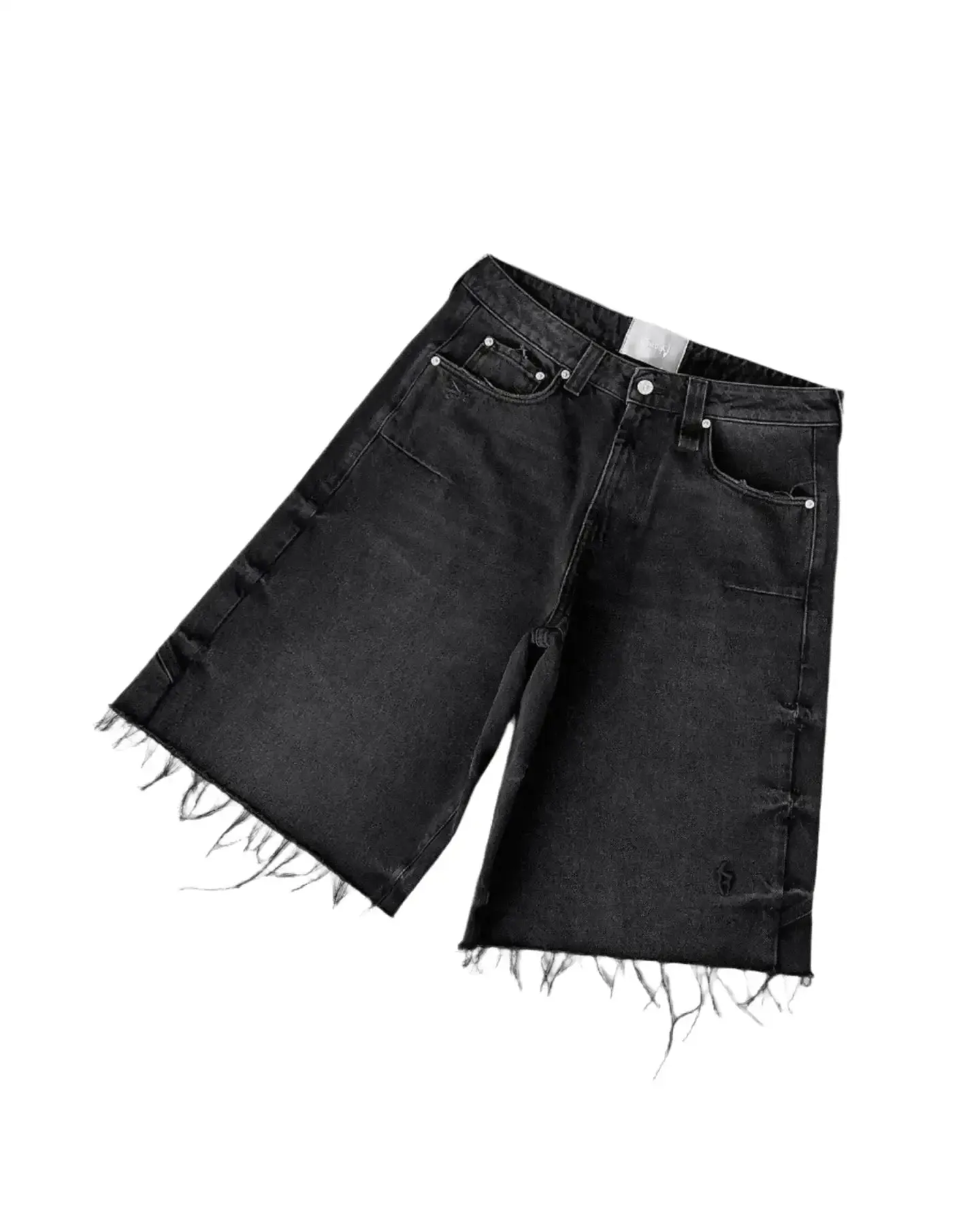 Ripped Jean Shorts