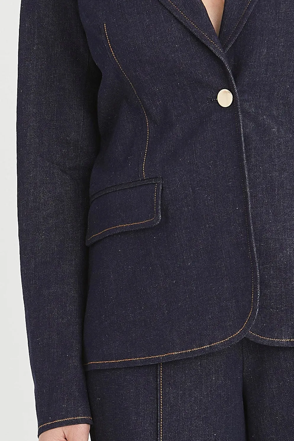 Rue de Femme Kasumi denim blazer