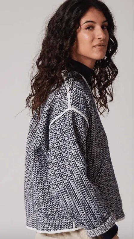 Sacrecoeur Womens Daria Elipse Jacket - Blue