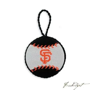 San Francisco Giants Needlepoint Ornament