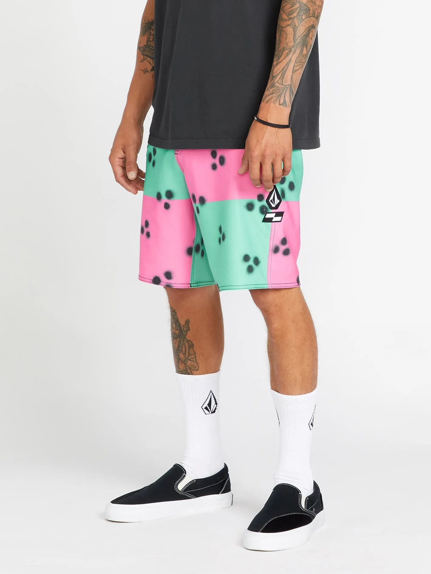 Schroff X Volcom Stoney 19" Boardshort - Dusty Aqua