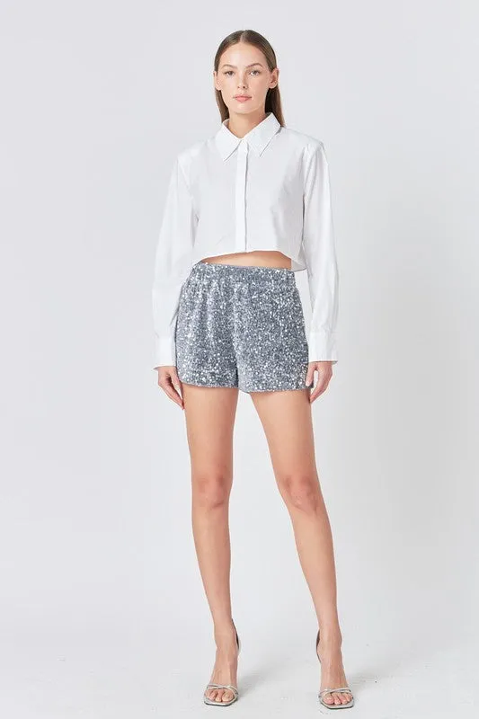 Sequins Shorts (2 Color Ways)
