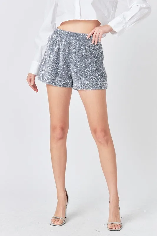 Sequins Shorts (2 Color Ways)