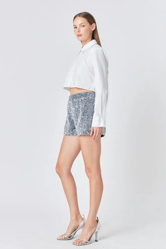 Sequins Shorts (2 Color Ways)