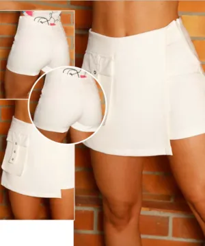 Skort Skirt and Shorts Combination