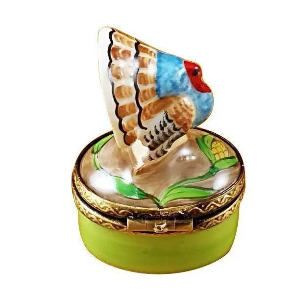 Small Turkey limoges box