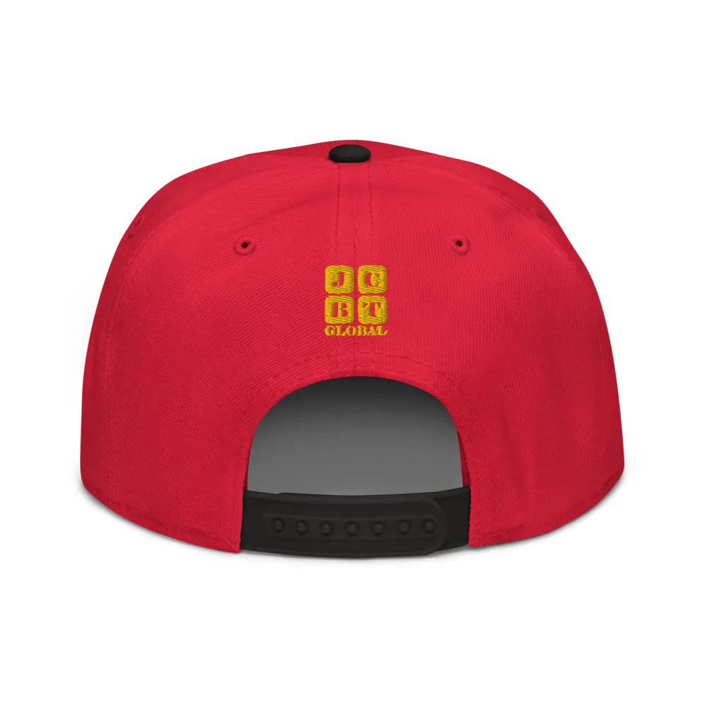Snapback Hat "1052-0031 All Good Days (Yellow Logo)"