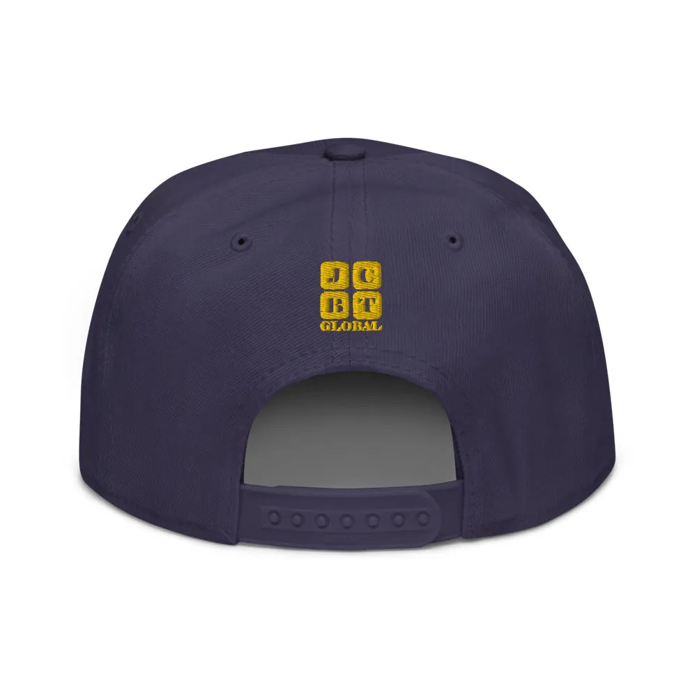 Snapback Hat "1052-0031 All Good Days (Yellow Logo)"