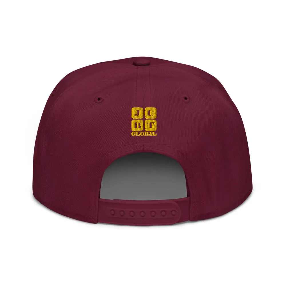 Snapback Hat "1052-0031 All Good Days (Yellow Logo)"