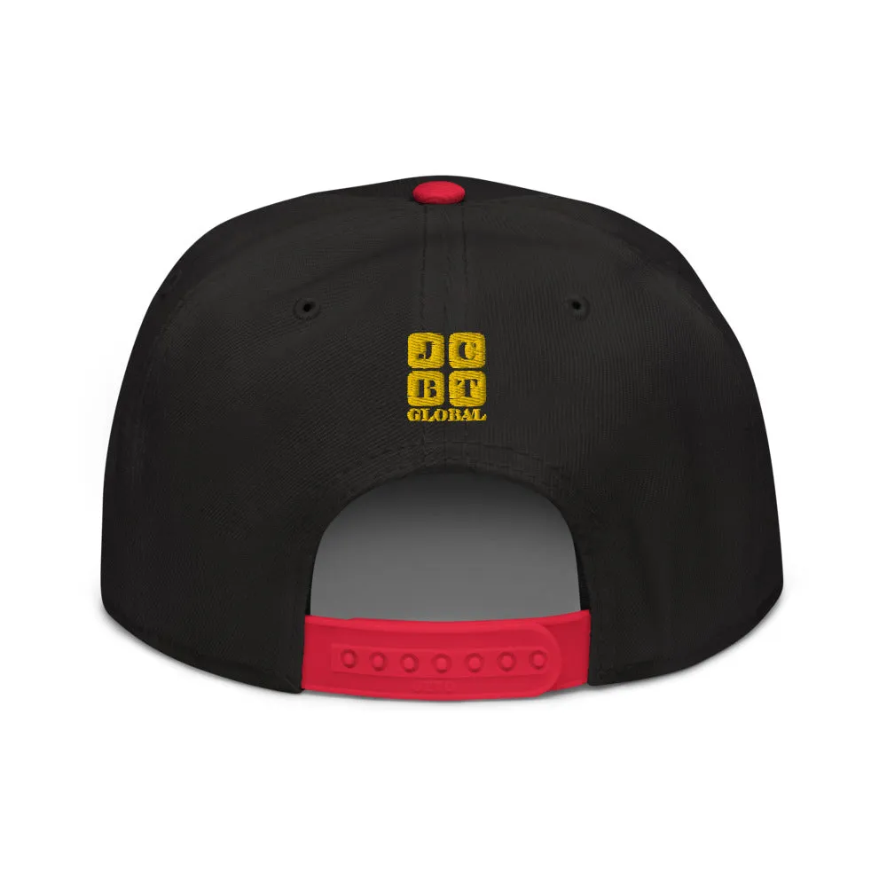 Snapback Hat "1052-0031 All Good Days (Yellow Logo)"
