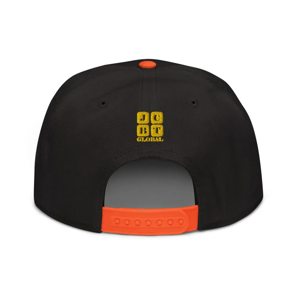Snapback Hat "1052-0031 All Good Days (Yellow Logo)"