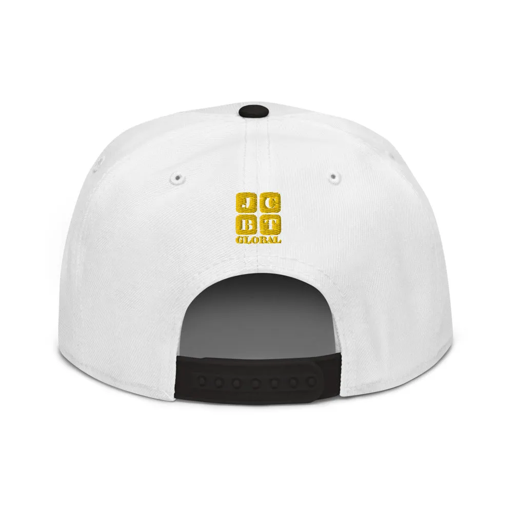 Snapback Hat "1052-0031 All Good Days (Yellow Logo)"