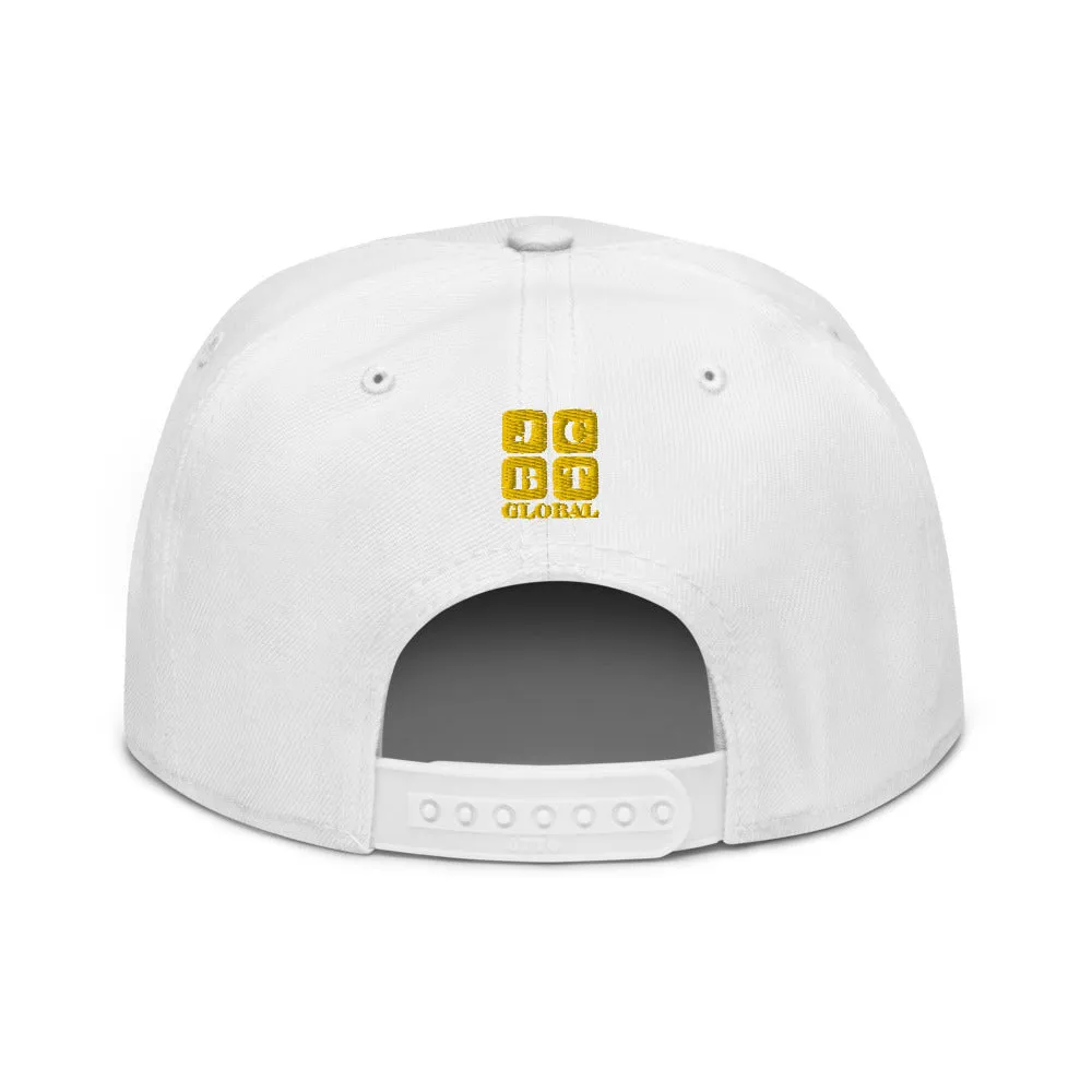 Snapback Hat "1052-0031 All Good Days (Yellow Logo)"