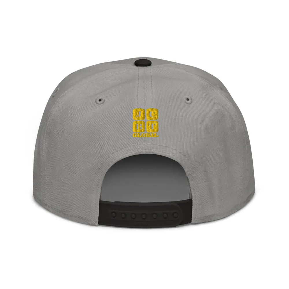 Snapback Hat "1052-0031 All Good Days (Yellow Logo)"