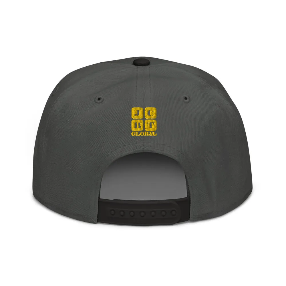 Snapback Hat "1052-0031 All Good Days (Yellow Logo)"