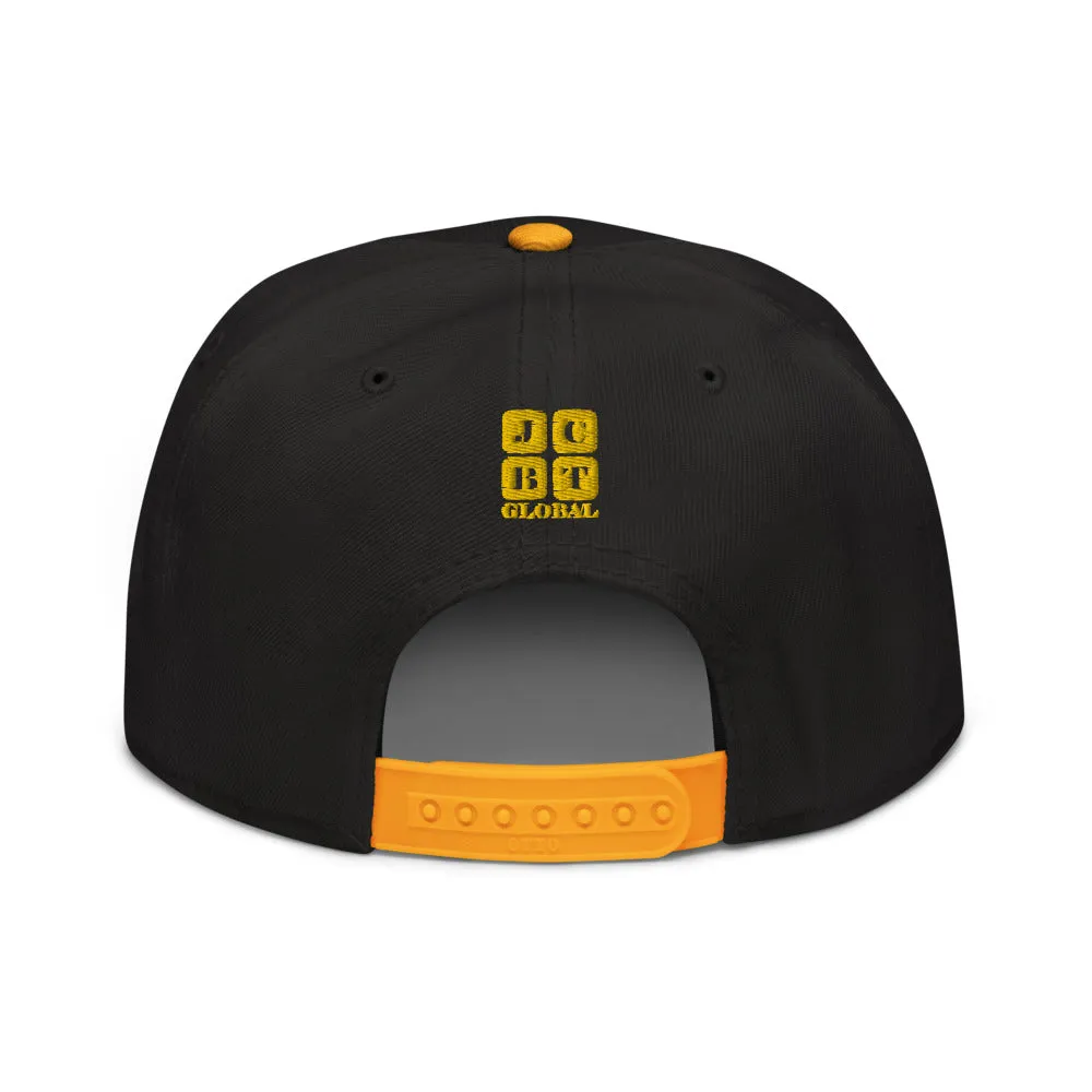 Snapback Hat "1052-0031 All Good Days (Yellow Logo)"