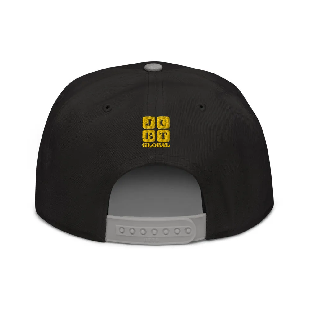 Snapback Hat "1052-0031 All Good Days (Yellow Logo)"