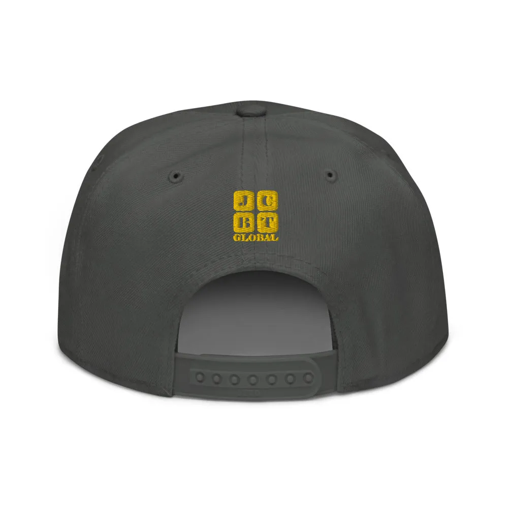 Snapback Hat "1052-0031 All Good Days (Yellow Logo)"