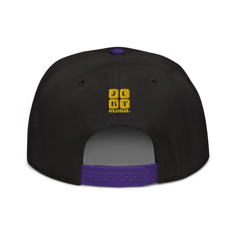 Snapback Hat "1052-0031 All Good Days (Yellow Logo)"