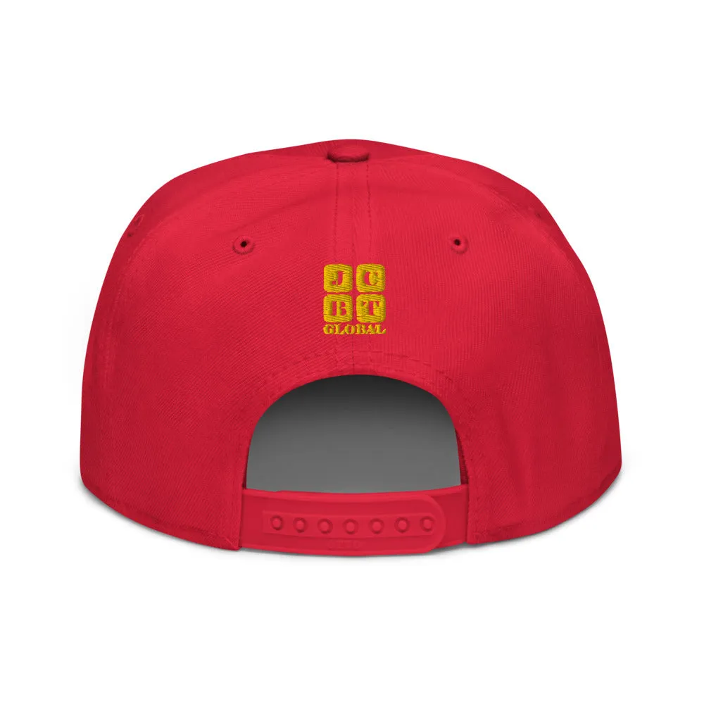 Snapback Hat "1052-0031 All Good Days (Yellow Logo)"