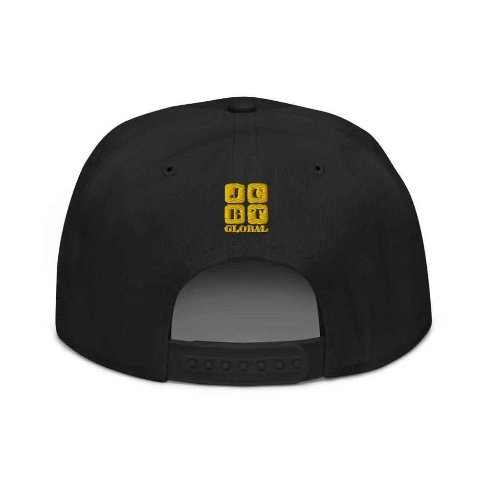 Snapback Hat "1052-0031 All Good Days (Yellow Logo)"