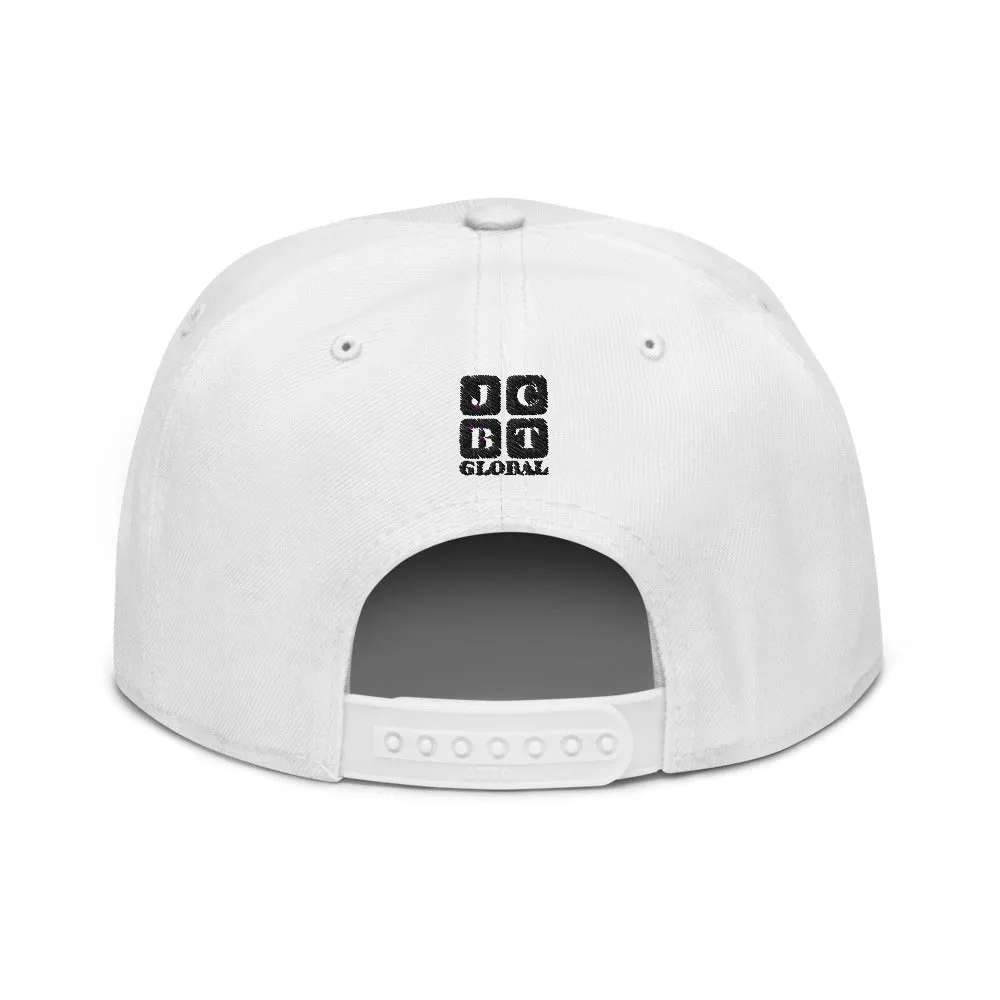 Snapback Hat "1053-0041 New York (Black Logo)"
