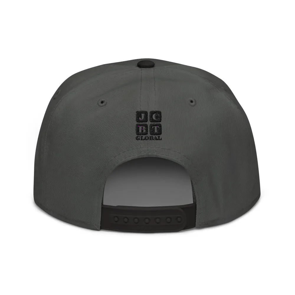 Snapback Hat "1053-0041 New York (Black Logo)"