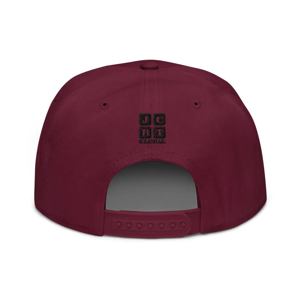 Snapback Hat "1053-0041 New York (Black Logo)"