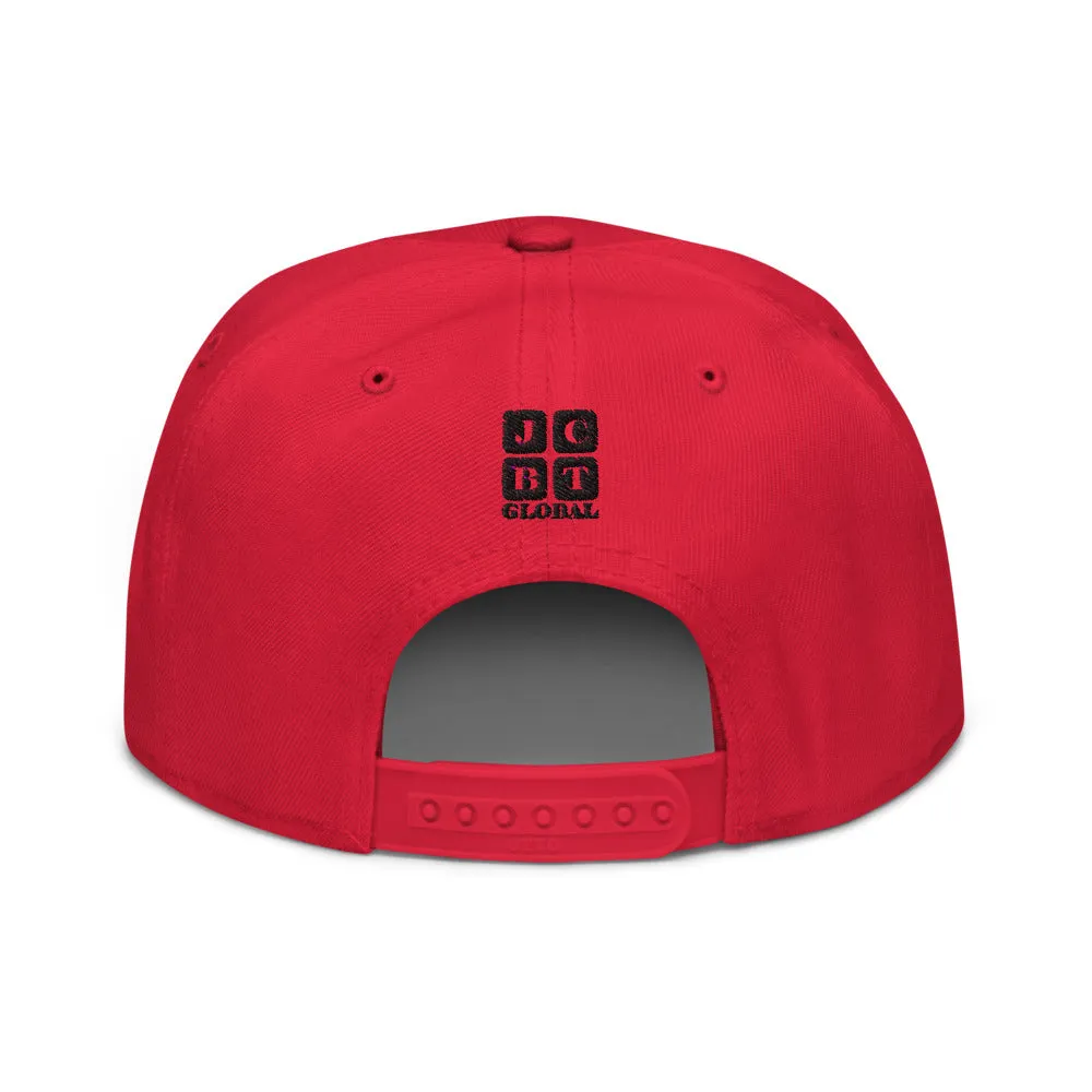 Snapback Hat "1053-0041 New York (Black Logo)"