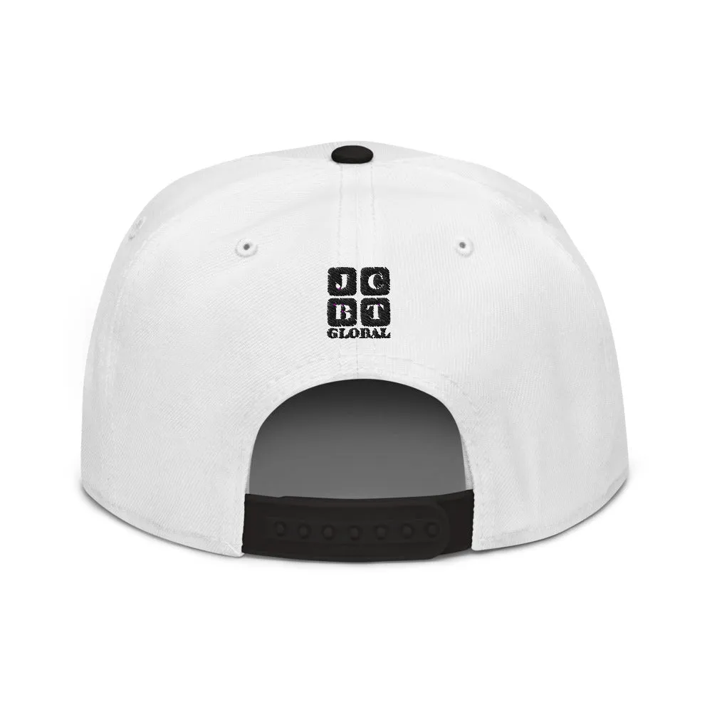 Snapback Hat "1053-0041 New York (Black Logo)"