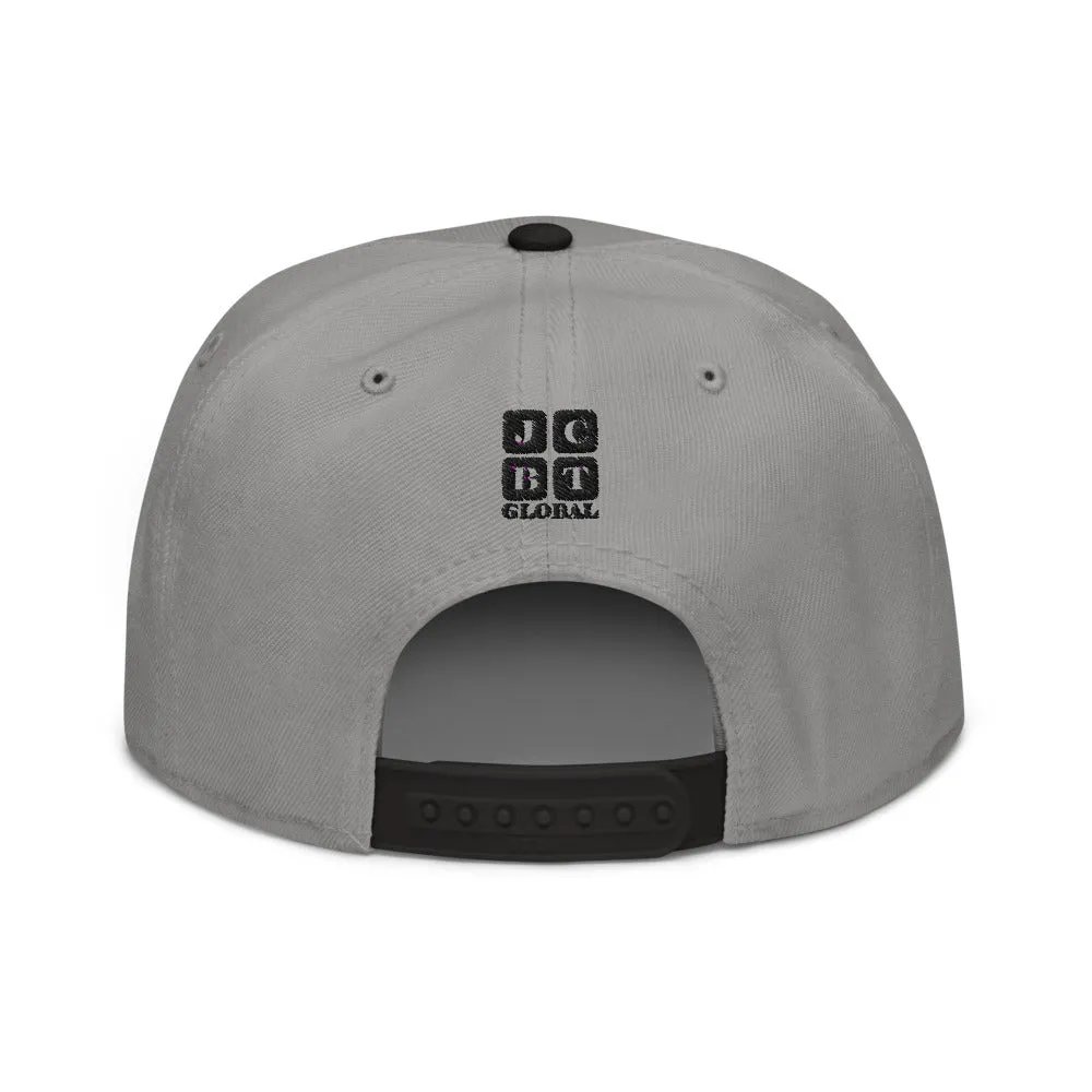 Snapback Hat "1053-0041 New York (Black Logo)"