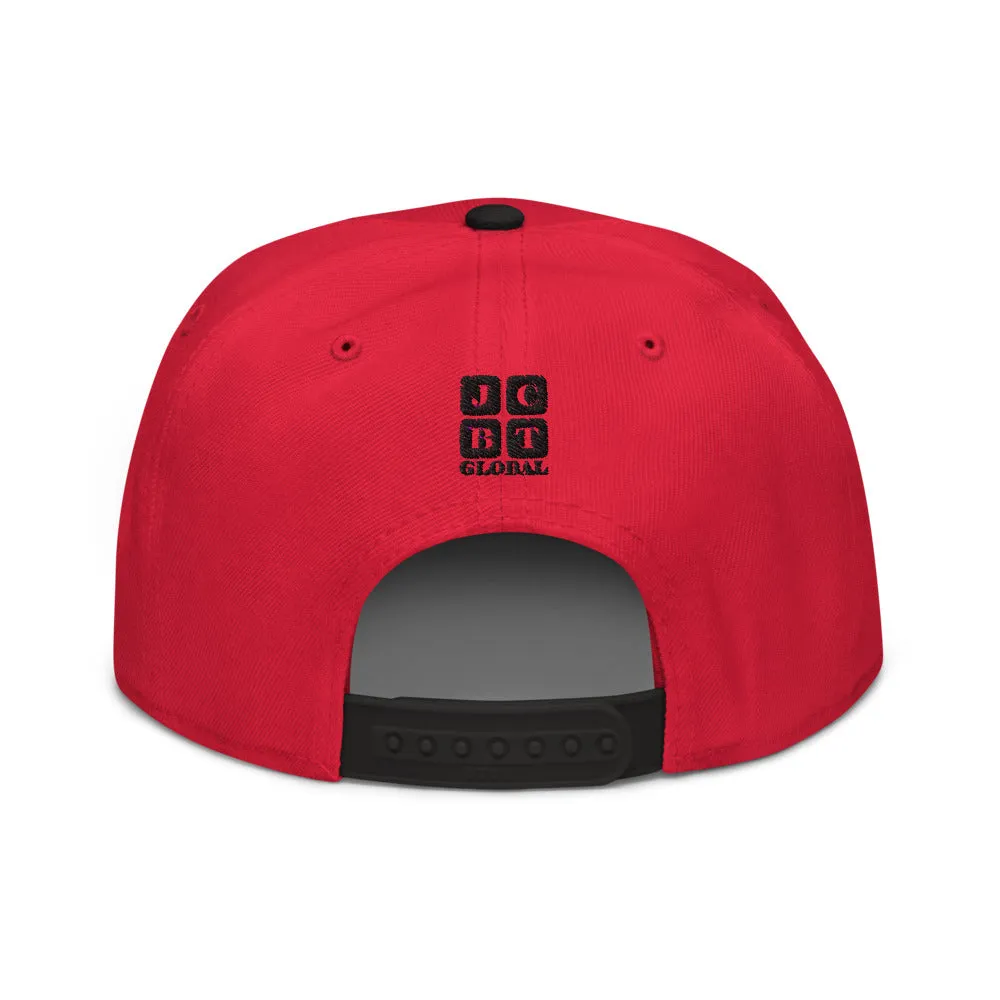 Snapback Hat "1053-0041 New York (Black Logo)"