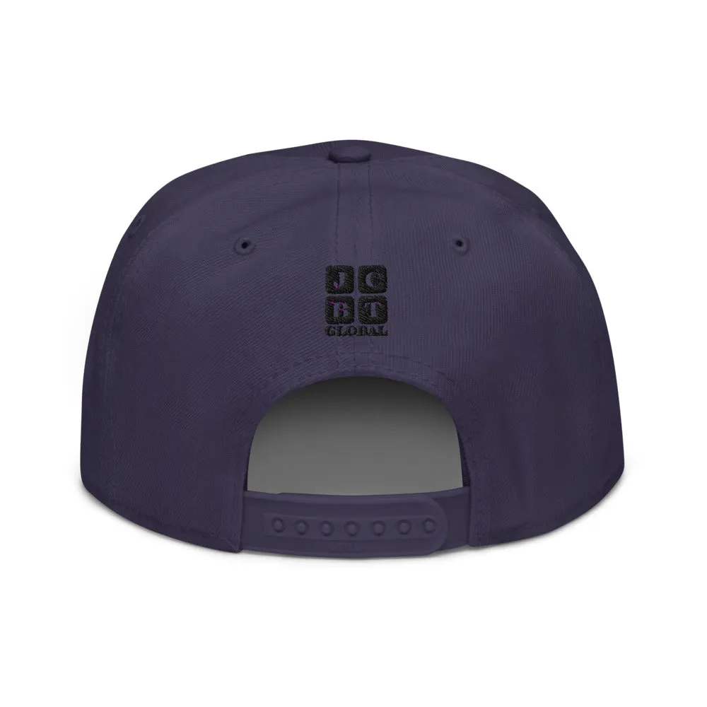Snapback Hat "1053-0041 New York (Black Logo)"