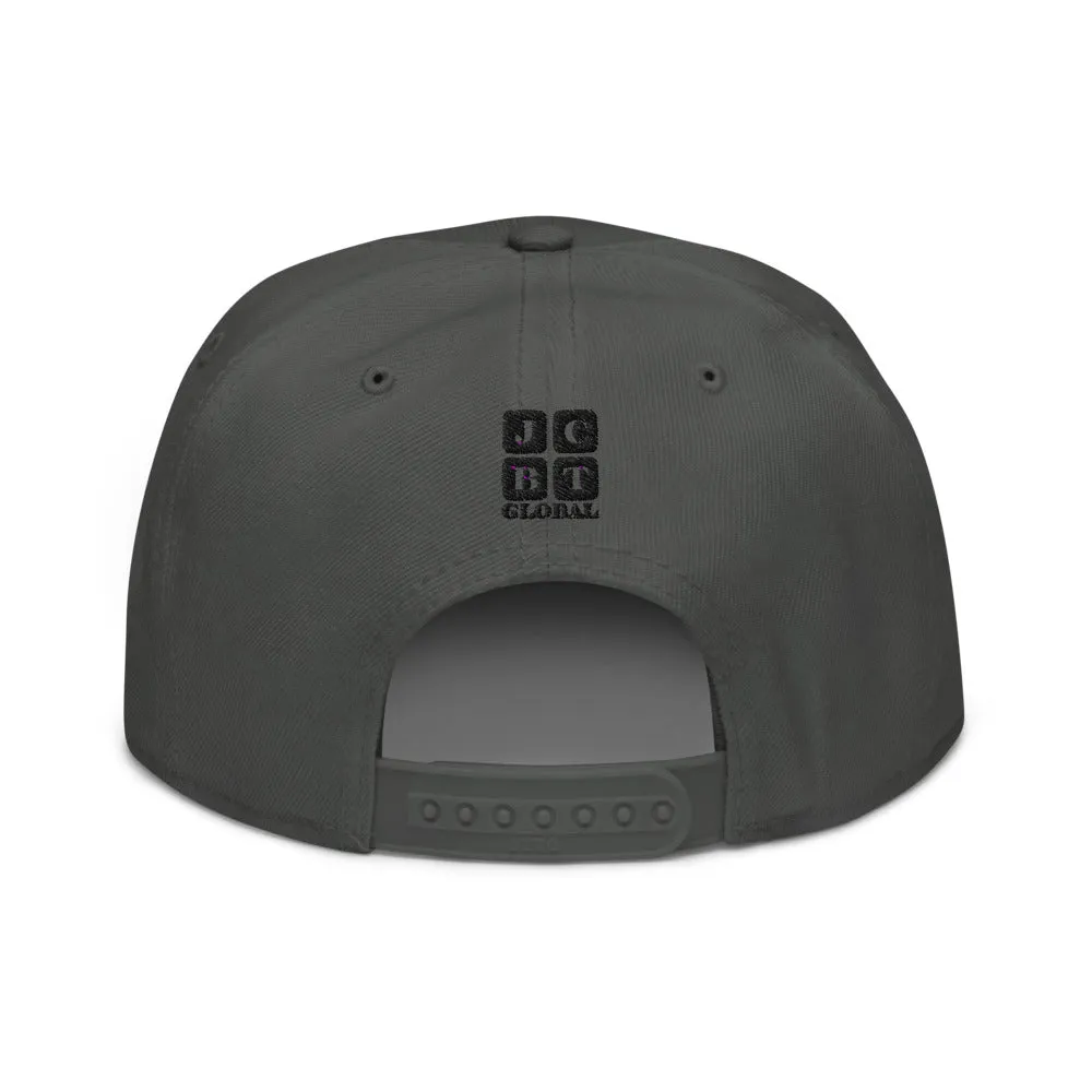 Snapback Hat "1053-0041 New York (Black Logo)"