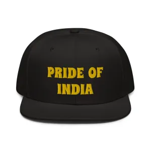 Snapback Hat "1054-0021 India (Yellow Logo)"