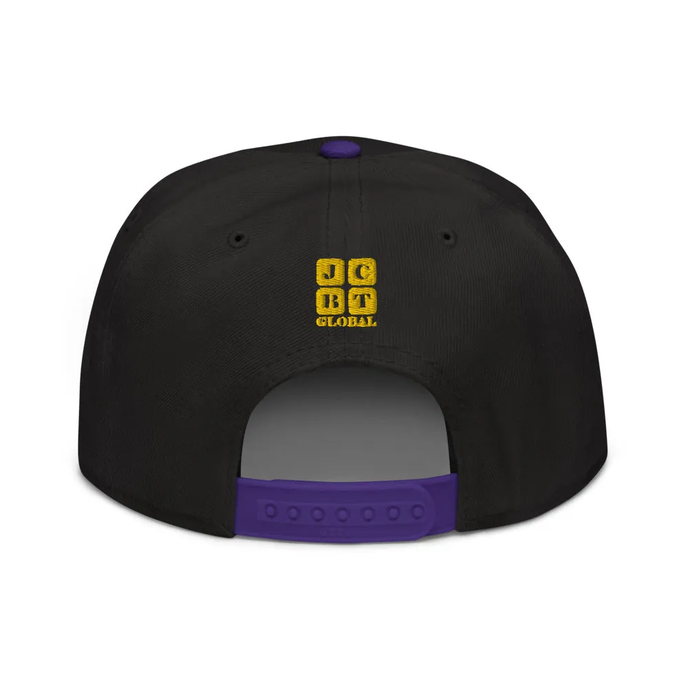 Snapback Hat "1054-0021 India (Yellow Logo)"