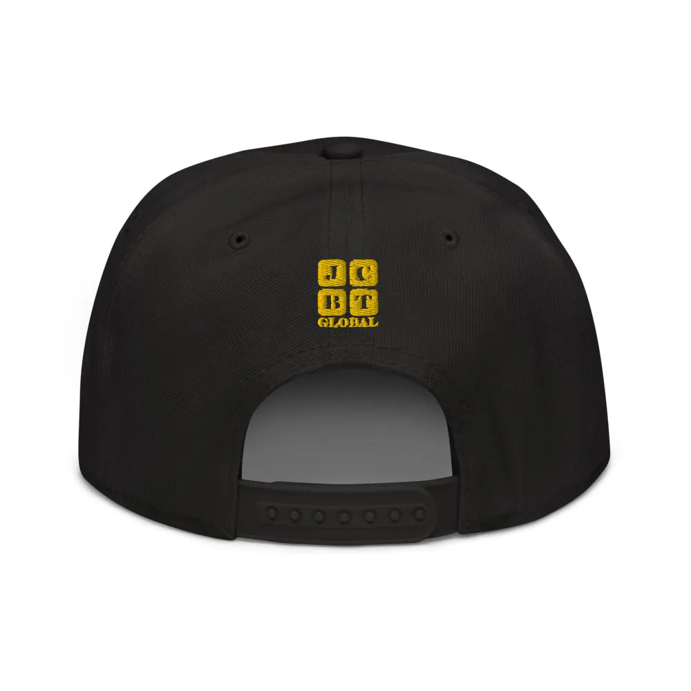 Snapback Hat "2052-0011 Dream Big (Yellow Logo)"