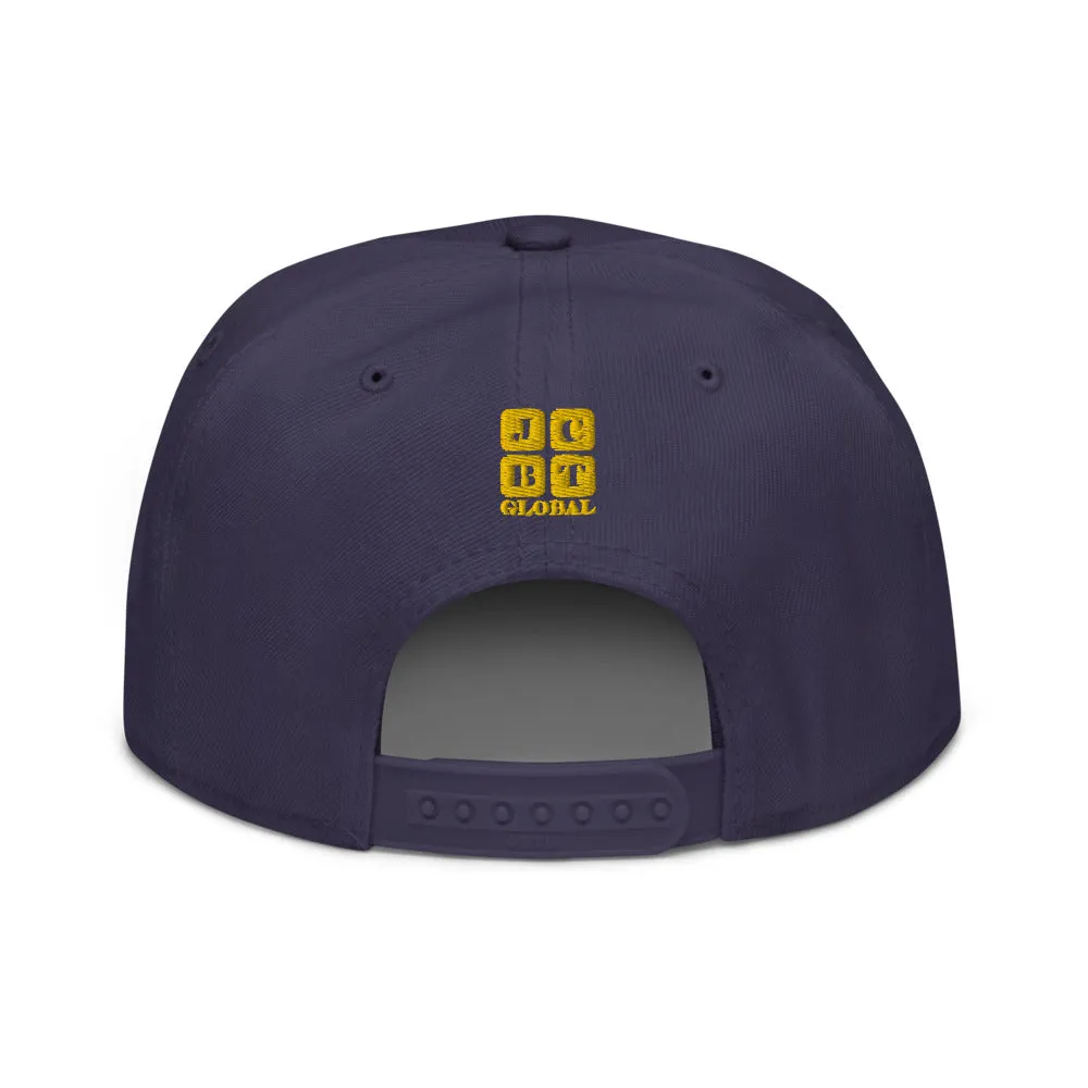 Snapback Hat "2052-0011 Dream Big (Yellow Logo)"