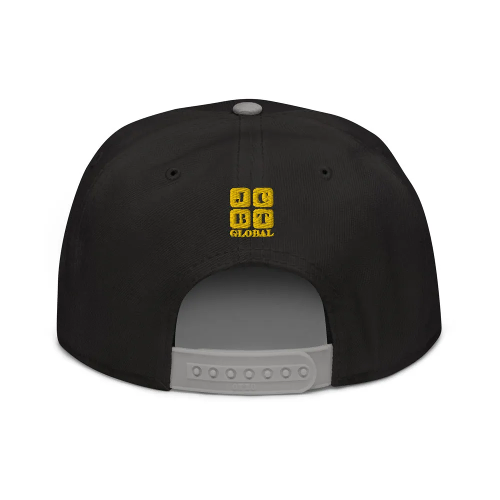 Snapback Hat "2052-0011 Dream Big (Yellow Logo)"