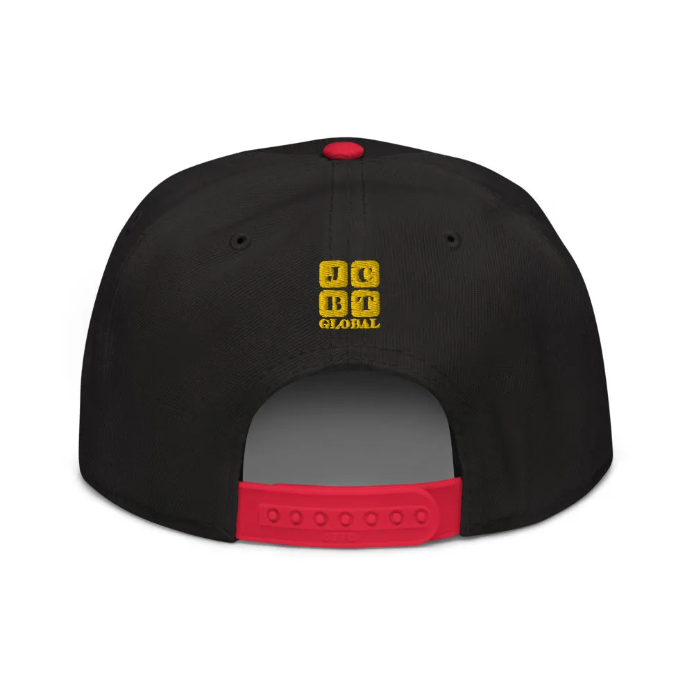 Snapback Hat "2052-0011 Dream Big (Yellow Logo)"