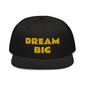 Snapback Hat "2052-0011 Dream Big (Yellow Logo)"