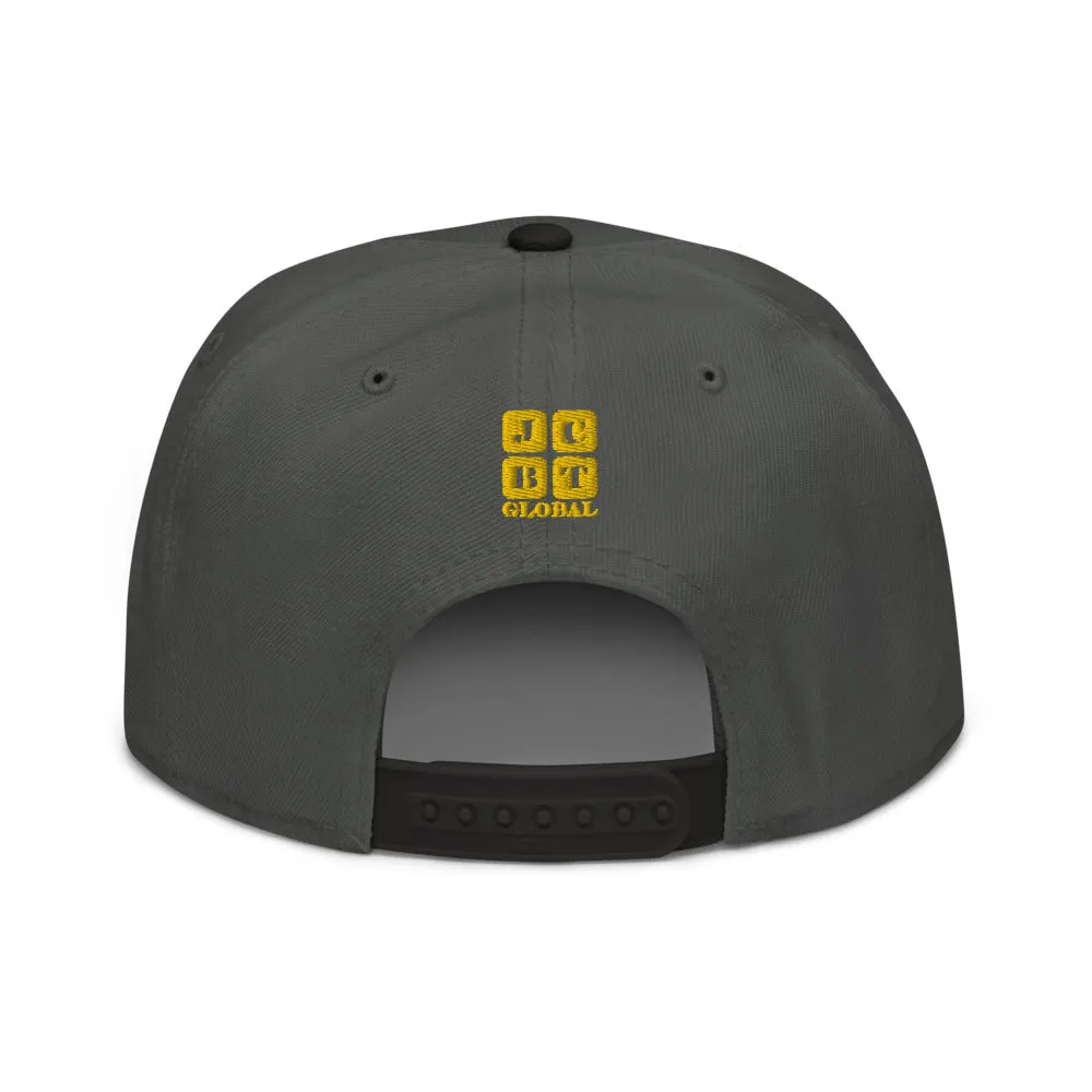 Snapback Hat "2052-0011 Dream Big (Yellow Logo)"