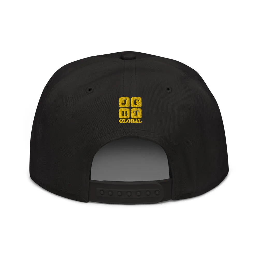 Snapback Hat "2052-0151 Born A Star (Yellow Logo)"