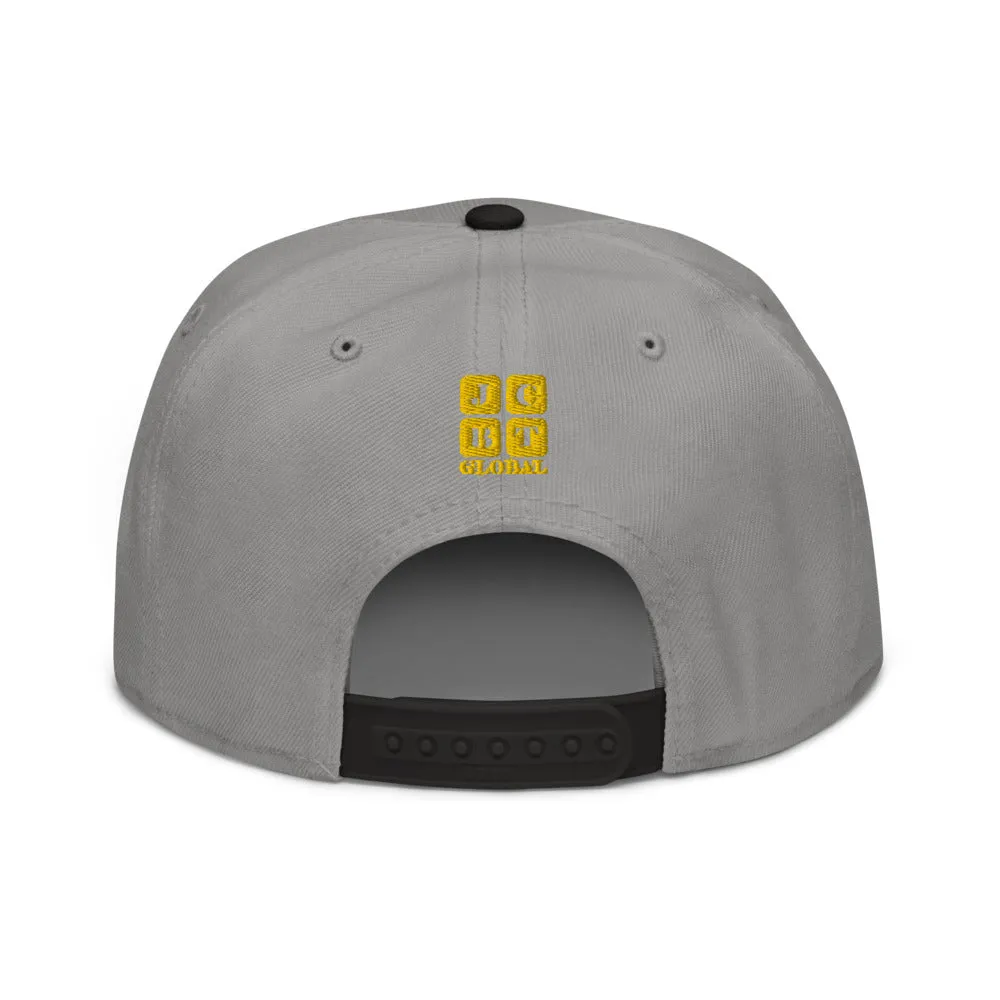 Snapback Hat "2052-0151 Born A Star (Yellow Logo)"