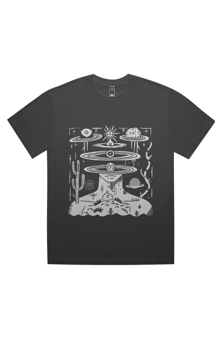 Spaced Out - Heavy Faded Sustainable Tee