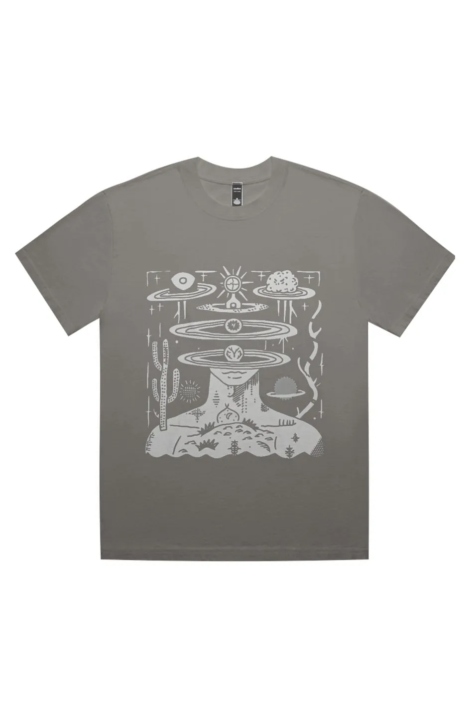 Spaced Out - Heavy Faded Sustainable Tee