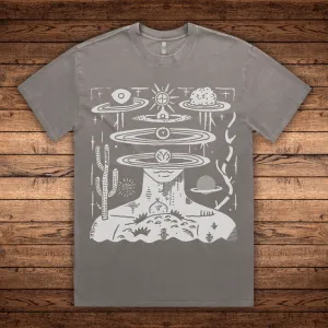 Spaced Out - Heavy Faded Sustainable Tee