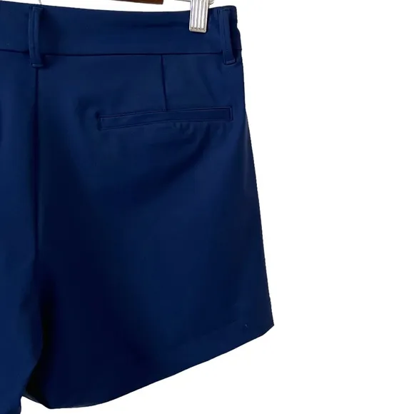 SPANX NEW Pull-On Shorts In Midnight Navy Blue Size M
